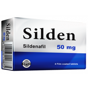 Silden 50 mg ( Sildenafil Citrate ) 4 film coated tablets